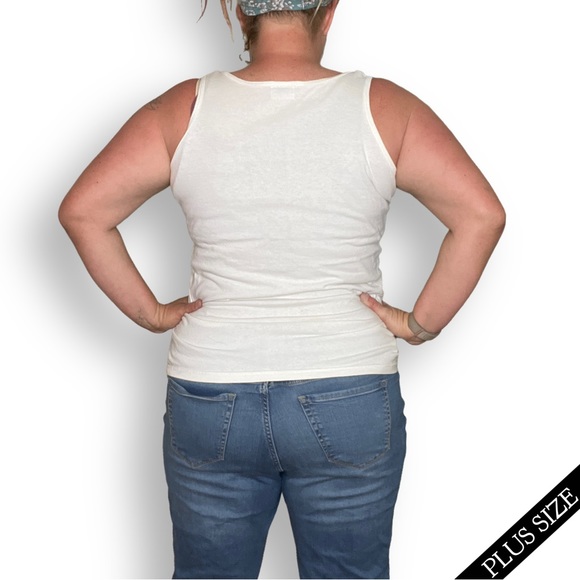 New Orleans French Quarter Vacation Oversized Souvenir Tank Top Large - Picture 2 of 5